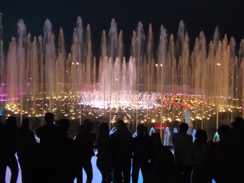 Поющий фонтан в Царицыно (Москва