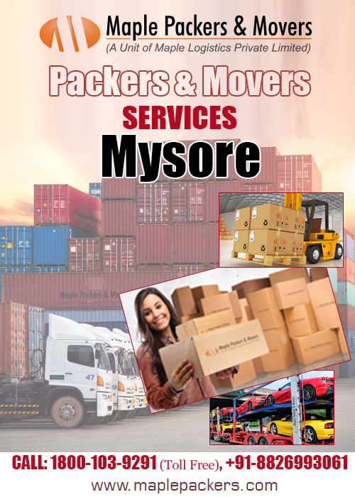 Maple Packers and Movers Mysore.