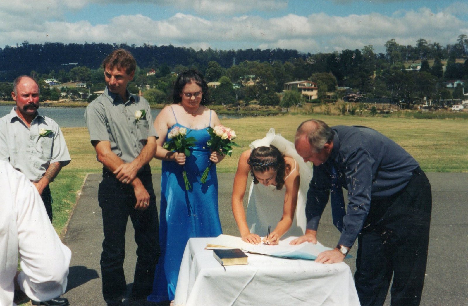 10 Hannah & Paul Boyd with bridesmaid on their wedding day.jpg