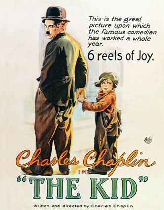 charlie-chaplin-the-kid-tin-sign