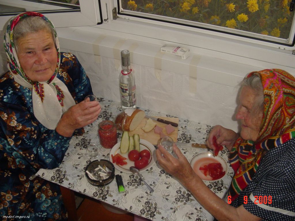 Ольга Никифоровна-92 года и Таис