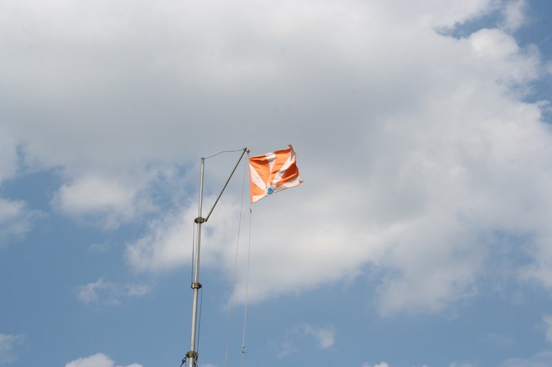 Флаг пресс-центра и парусной фло