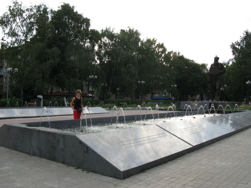 Фонтан на проспекте им.В.И.Ленин